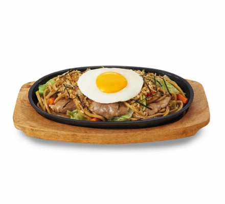 ยากิโซบะกระทะร้อน